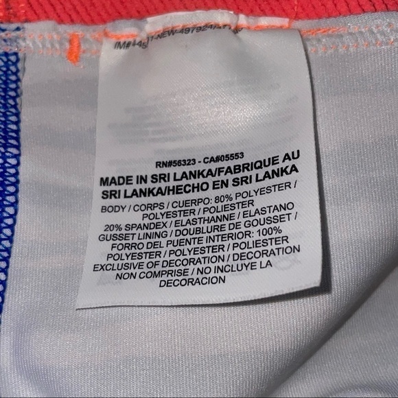 2/$30 Nike Pro Stripe Training 3/4 Leggings Size Small - Picture 4 of 5